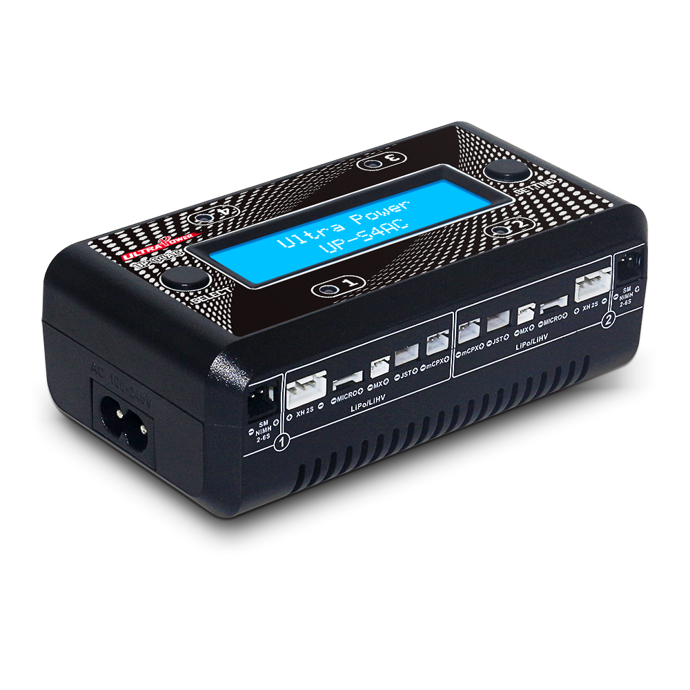 UP-S4AC 2S LiPo/LiHV Four Channels AC/DC Charger