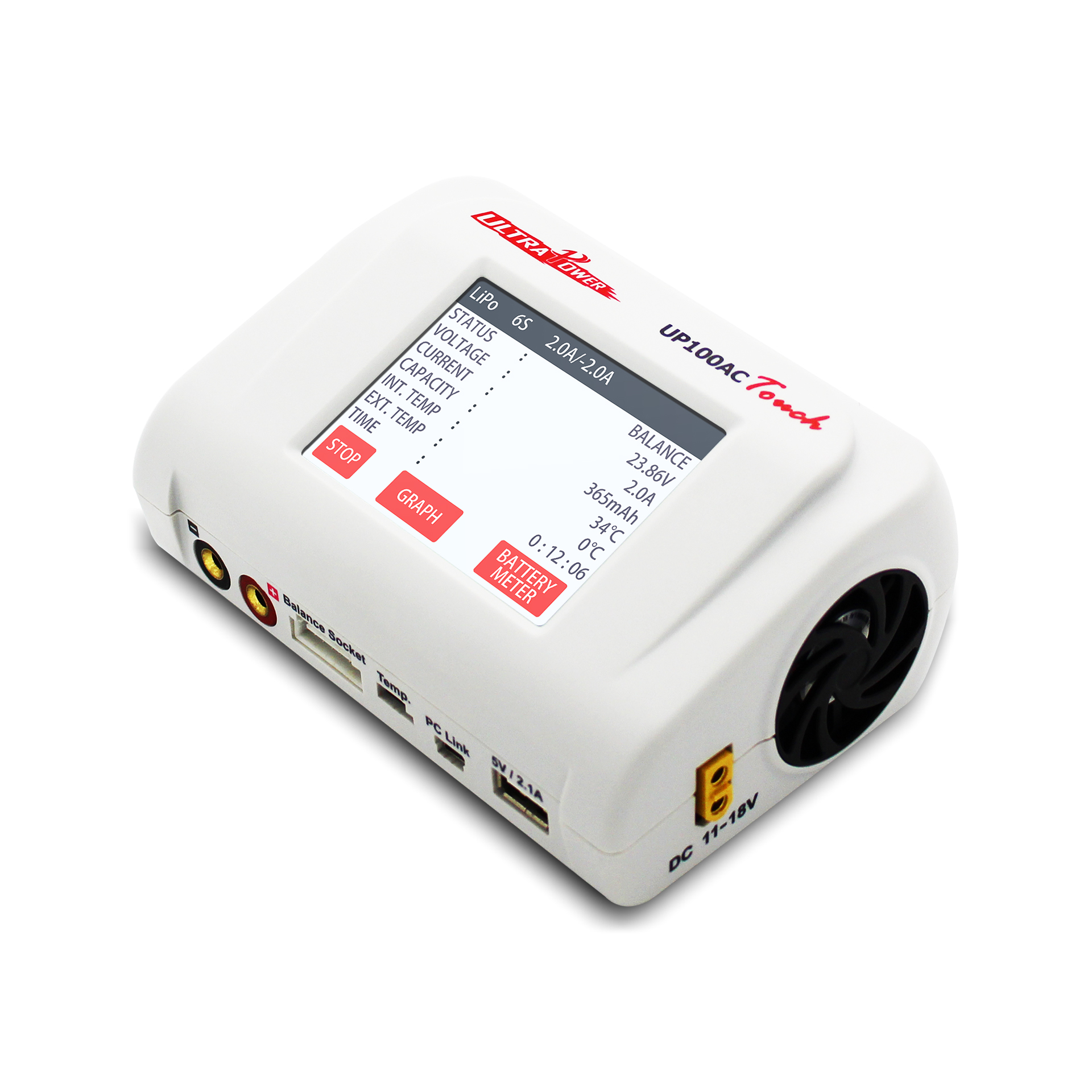 UP100AC Touch 100W 10A AC/DC Touch Charger