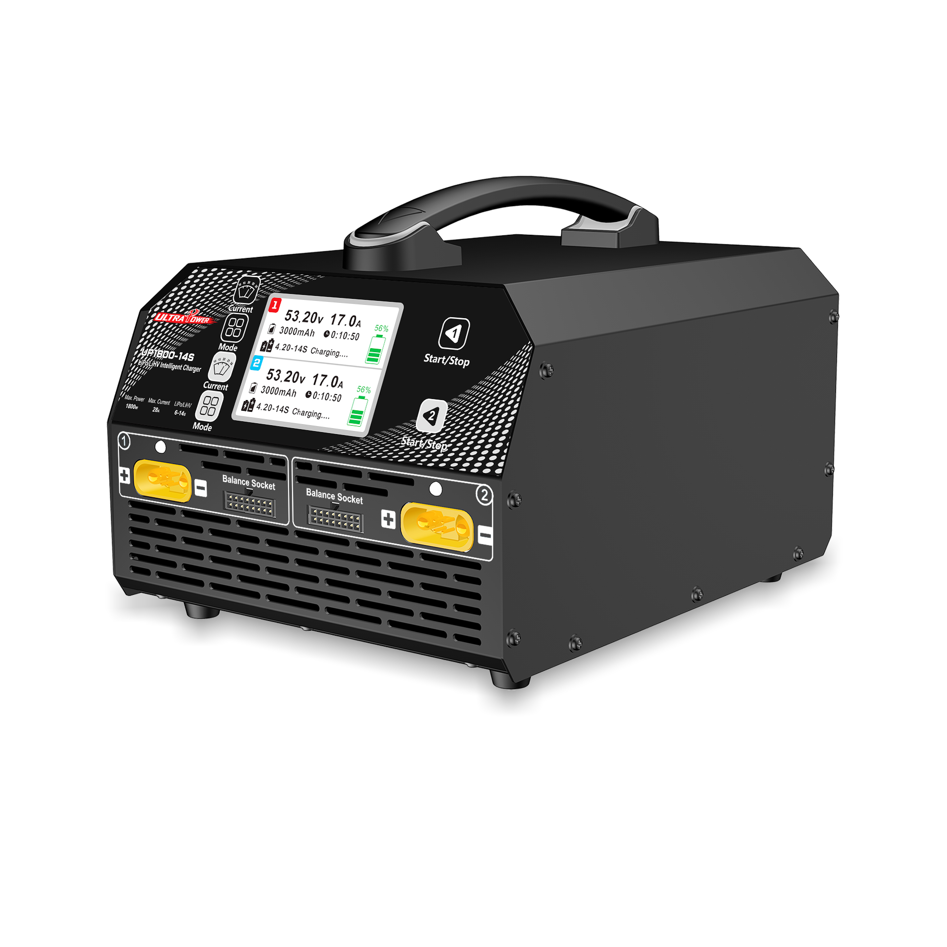UP1800-14S 1800W 28A 6-14S LiPo/LiHV Intelligent Charger