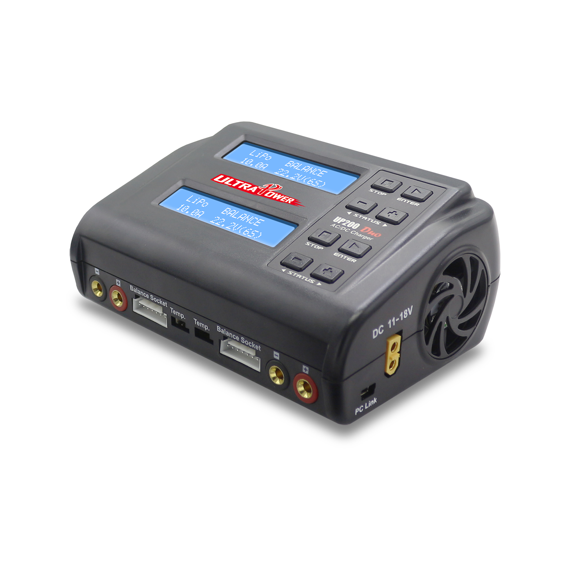 UP200 DUO 2X100W 10A AC/DC Charger
