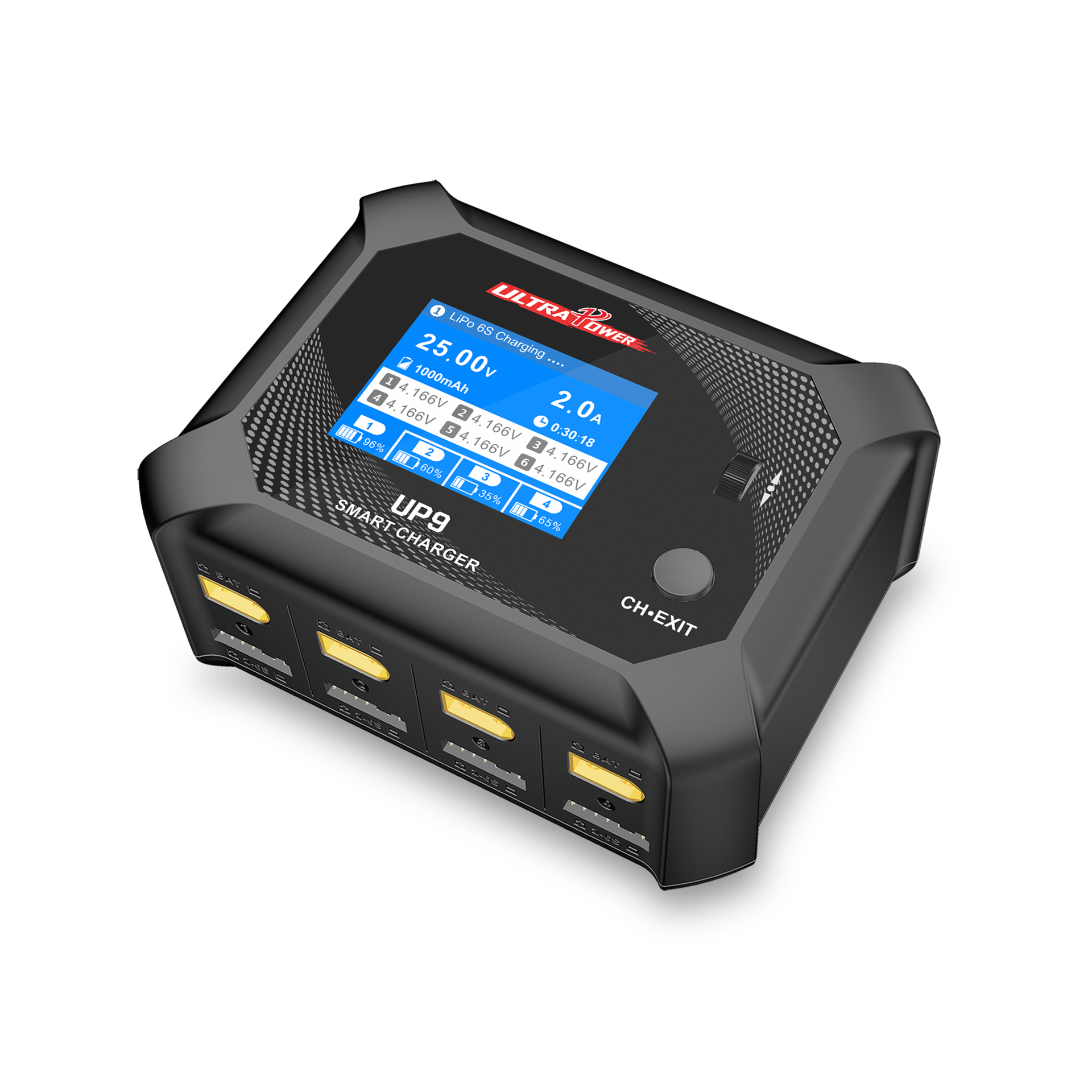 UP9, 200W, Four  Channels Smart Balance Charger
